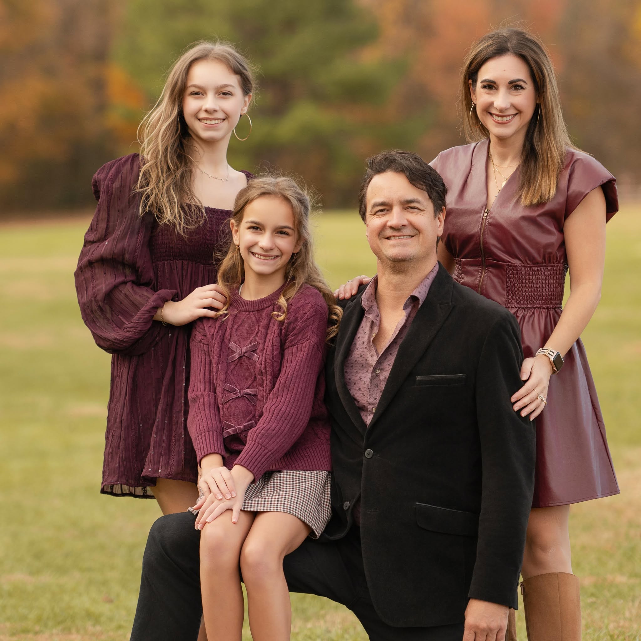 Bruce Porter Jr. family photo, Christmas 2025