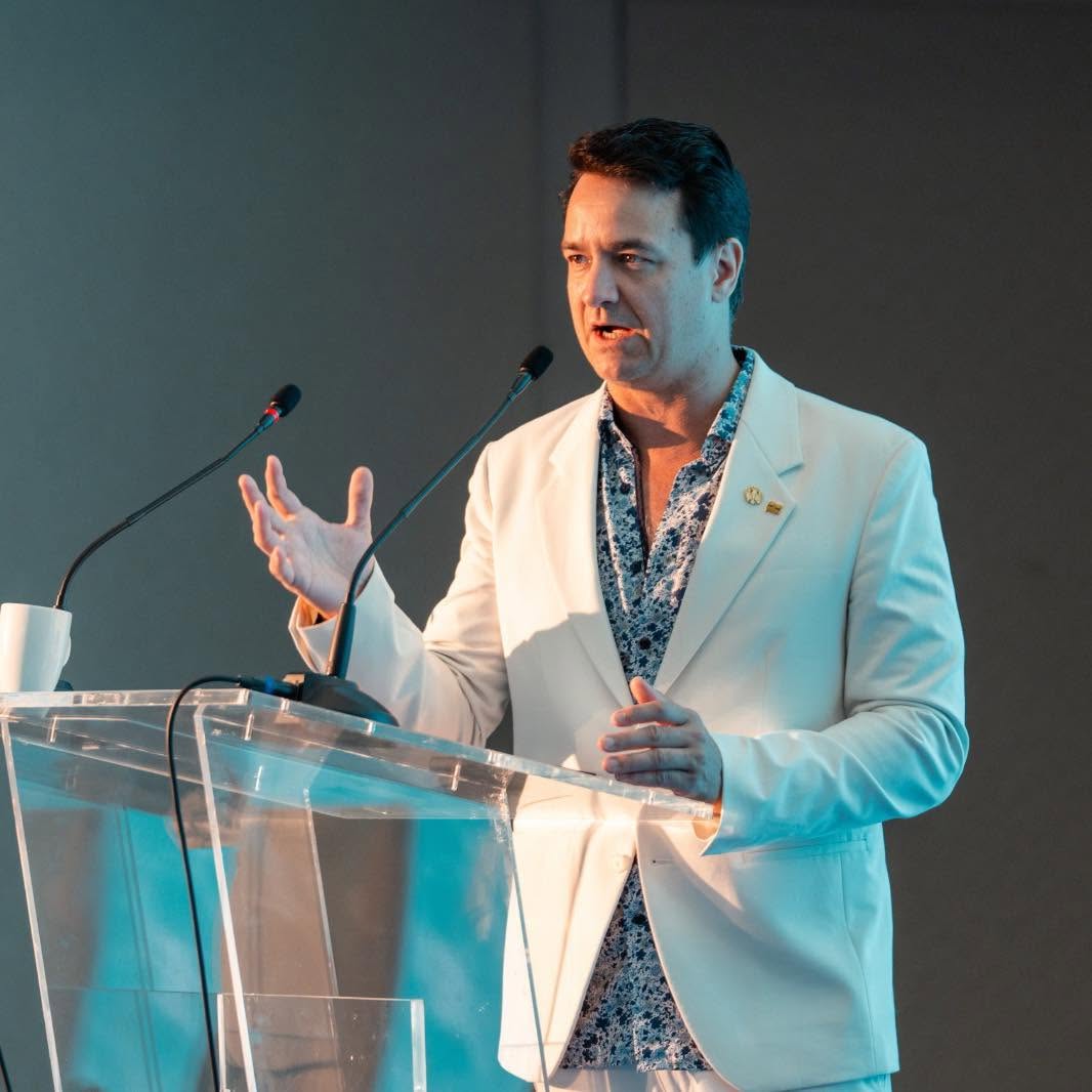 Bruce Porter Jr. onstage in Cannes, France, in 2025