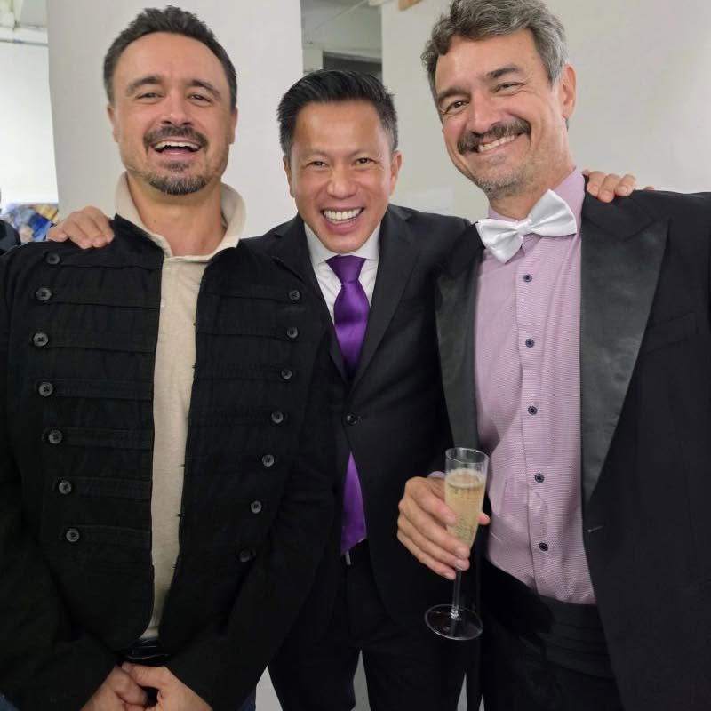 David Porter, Jimmy Nguyen and Bruce Porter Jr. at the Washington Elite Investment Summit and Gala during Blockchain Week - UNGA Edition 2026